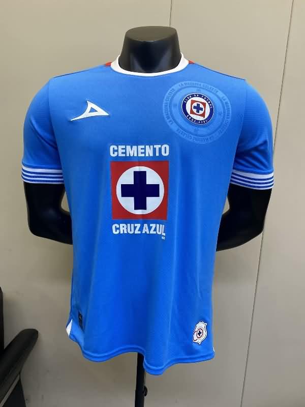 Thailand Quality(AAA) 24/25 Cruz Azul Home Soccer Jersey (Player)