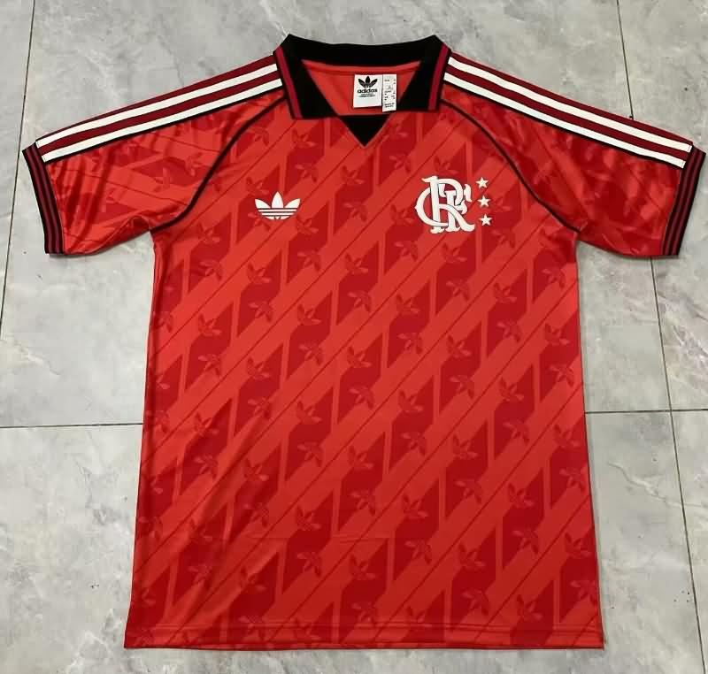 Thailand Quality(AAA) 2024 Flamengo Red Soccer Jersey