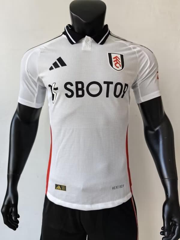 Thailand Quality(AAA) 24/25 Fulham Home Soccer Jersey (Player)