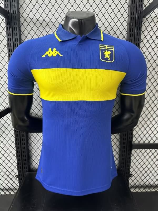Thailand Quality(AAA) 120th Genoa Anniversary Soccer Jersey (Player)