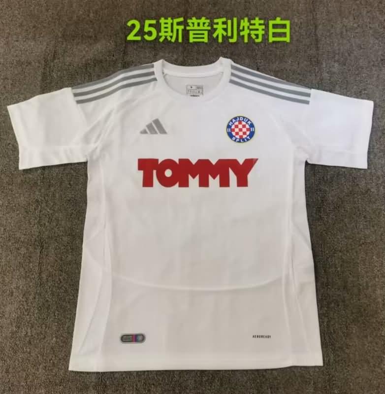 Thailand Quality(AAA) 24/25 Hajduk Split Away Soccer Jersey