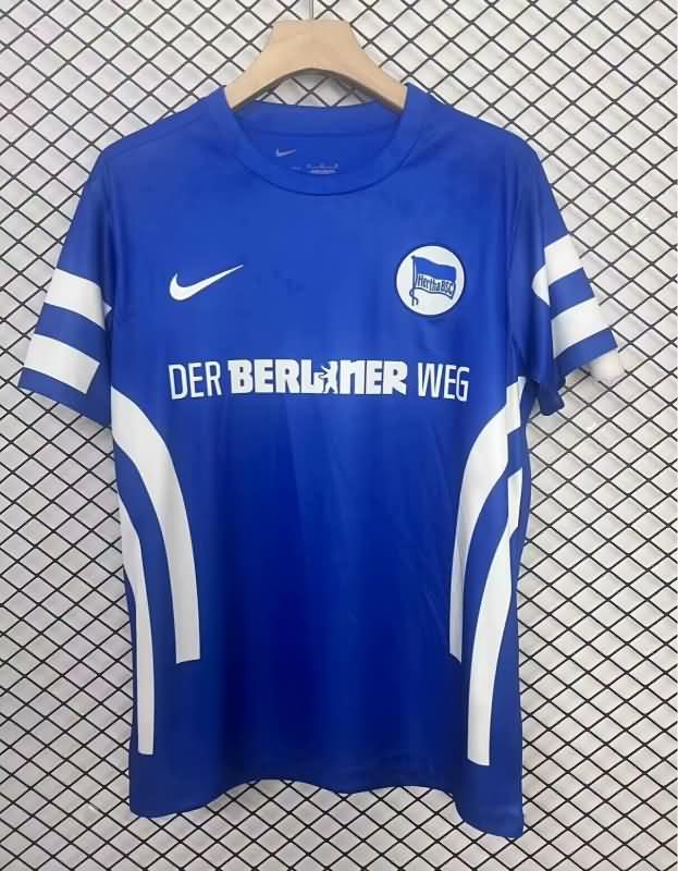 Thailand Quality(AAA) 24/25 Hertha BSC Special Soccer Jersey