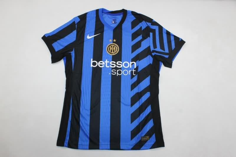 Thailand Quality(AAA) 24/25 Inter Milan Home Soccer Jersey (Player)