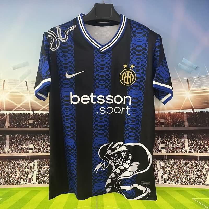 Thailand Quality(AAA) 24/25 Inter Milan Special Soccer Jersey 02