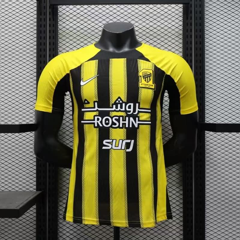 Thailand Quality(AAA) 24/25 Ittihad Home Soccer Jersey (Player)