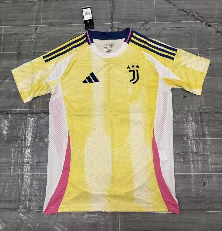 Thailand Quality(AAA) 24/25 Juventus Away Soccer Jersey Leaked