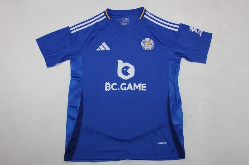 Thailand Quality(AAA) 24/25 Leicester City Home Soccer Jersey