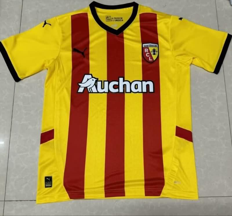 Thailand Quality(AAA) 24/25 Lens Home Soccer Jersey