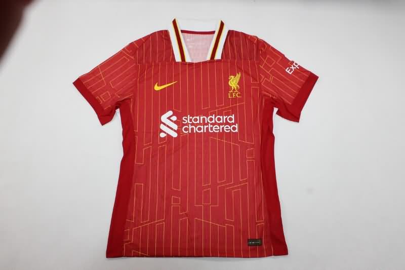 Thailand Quality(AAA) 24/25 Liverpool Home Soccer Jersey (Player)