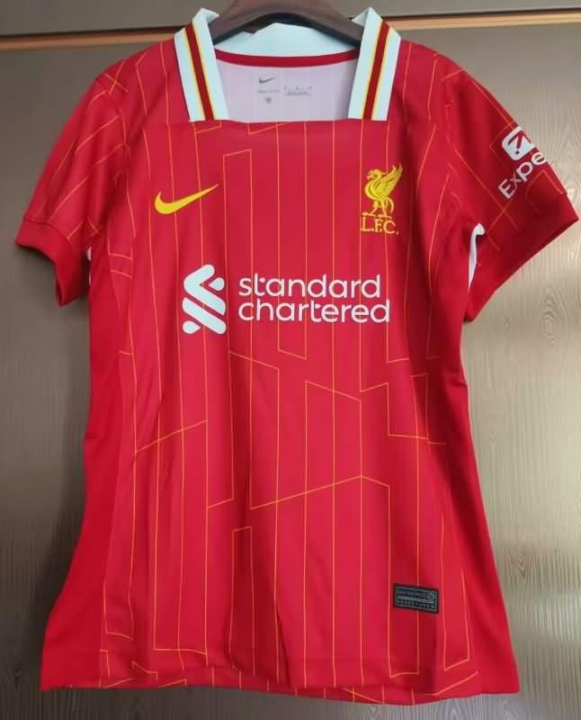 Thailand Quality(AAA) 24/25 Liverpool Home Women Soccer Jersey