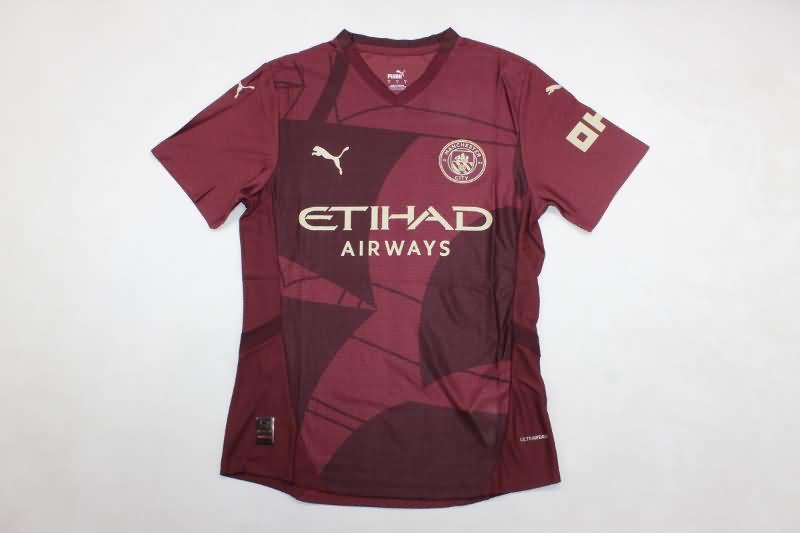 Thailand Quality(AAA) 24/25 Manchester City Third Soccer Jersey (Player)