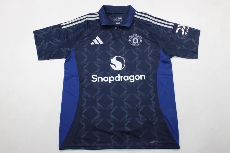 Thailand Quality(AAA) 24/25 Manchester United Away Soccer Jersey