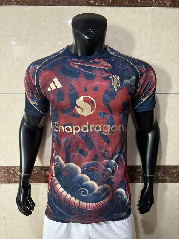 Thailand Quality(AAA) 24/25 Manchester United Special Soccer Jersey (Player) 09