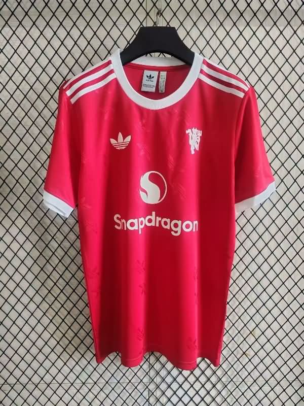 Thailand Quality(AAA) 24/25 Manchester United Training Soccer Jersey 17