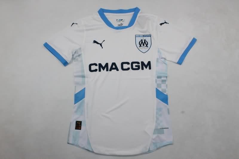 Thailand Quality(AAA) 24/25 Marseilles Home Soccer Jersey (Player)