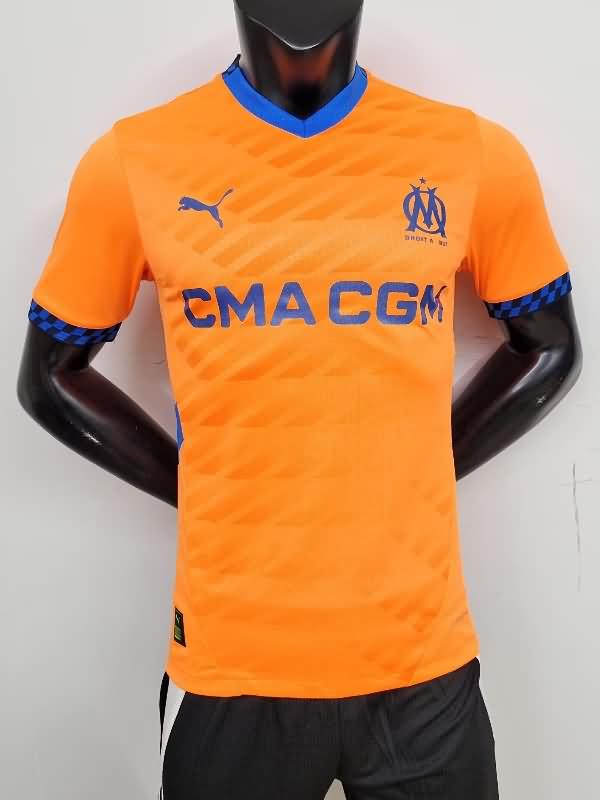 Thailand Quality(AAA) 24/25 Marseilles Third Soccer Jersey (Player)