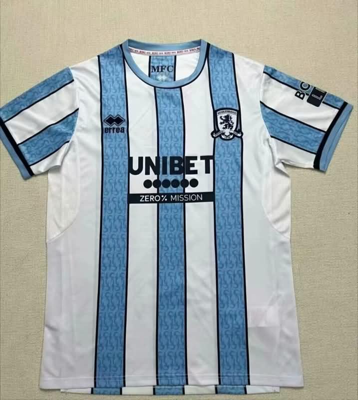 Thailand Quality(AAA) 24/25 Middlesbrough Away Soccer Jersey