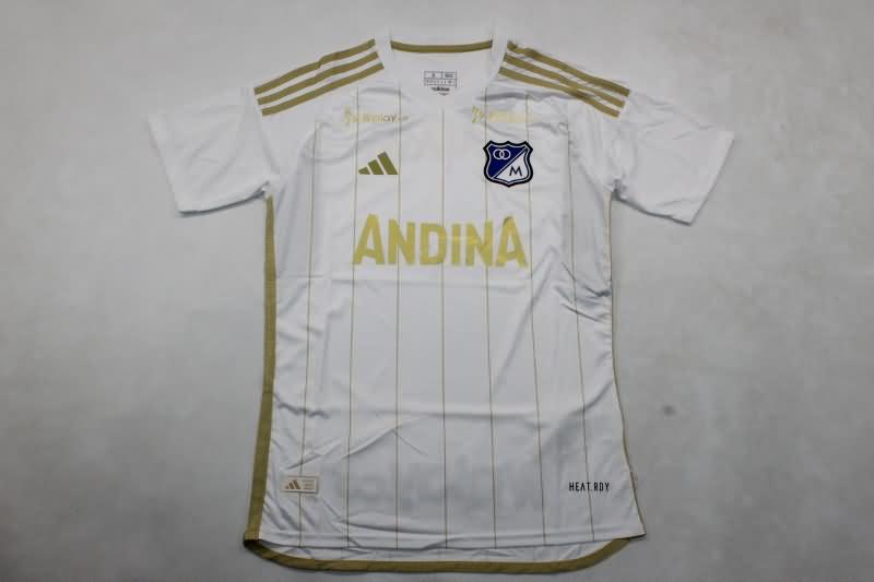 Thailand Quality(AAA) 2024 Millonarios Away Soccer Jersey (Player)