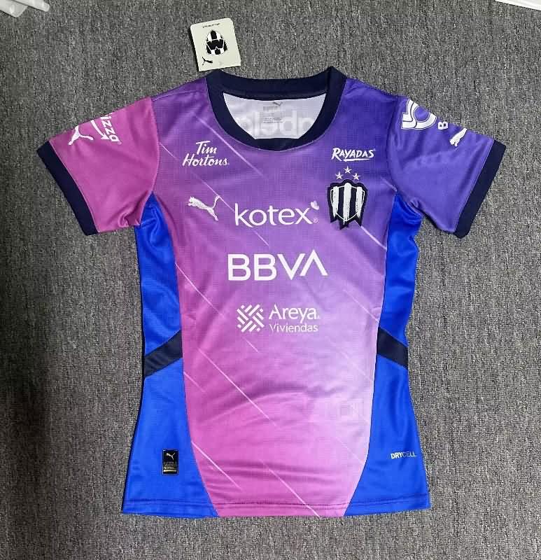 Thailand Quality(AAA) 24/25 Monterrey Away Girl Soccer Jersey