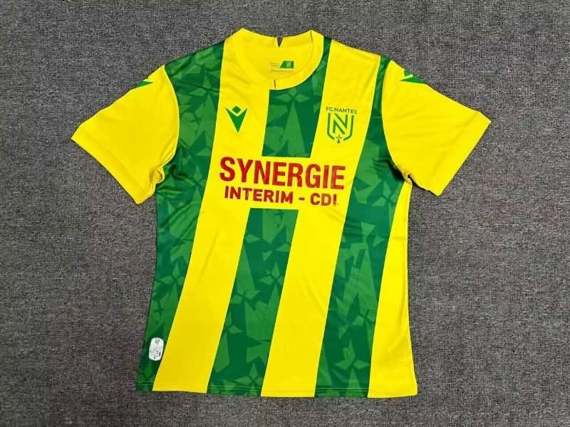 Thailand Quality(AAA) 24/25 Nantes FC Home Soccer Jersey
