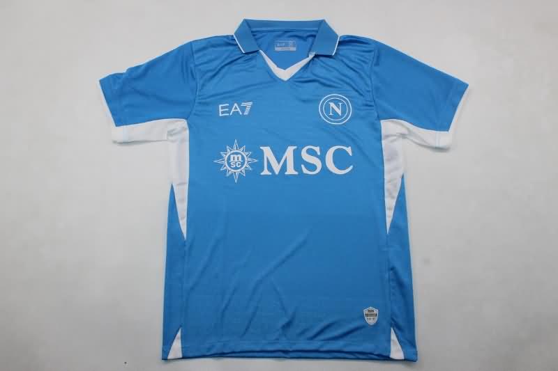 Thailand Quality(AAA) 24/25 Napoli Home Soccer Jersey (Player)