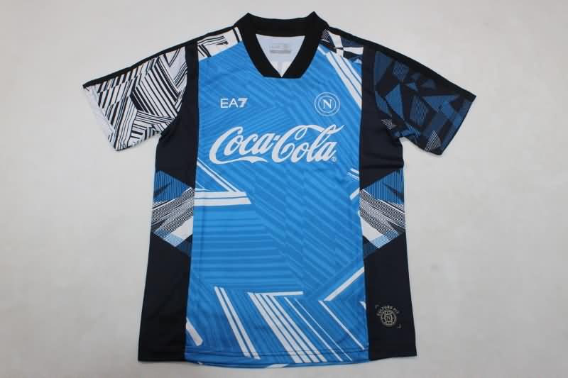 Thailand Quality(AAA) 24/25 Napoli Training Soccer Jersey 03