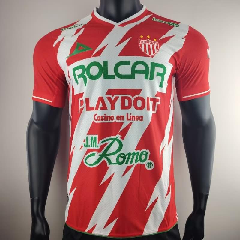 Thailand Quality(AAA) 24/25 Necaxa Home Soccer Jersey (Player)