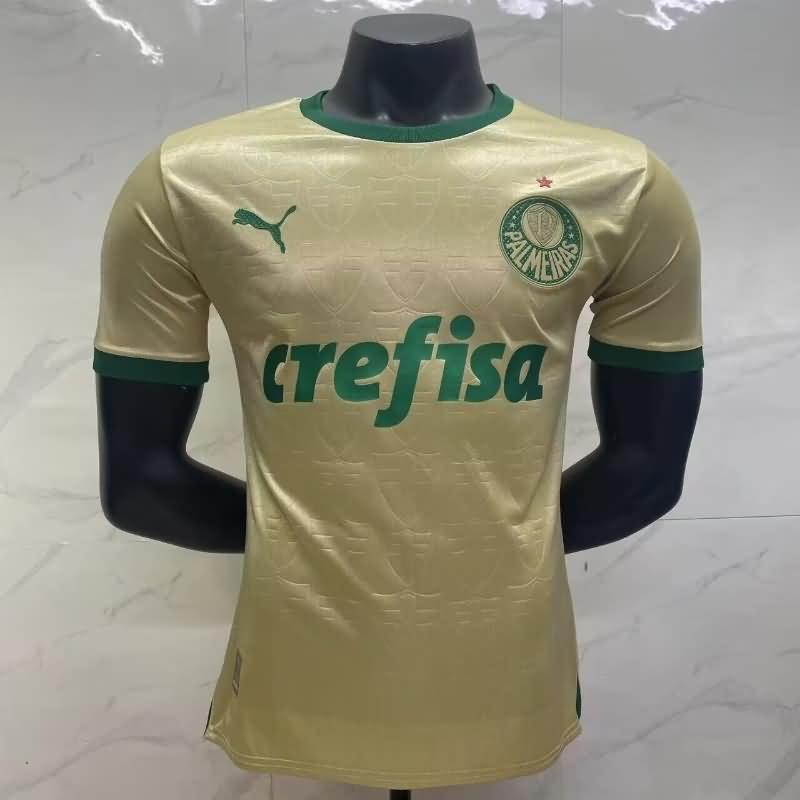 Thailand Quality(AAA) 2024 Palmeiras Third Soccer Jersey (Player)