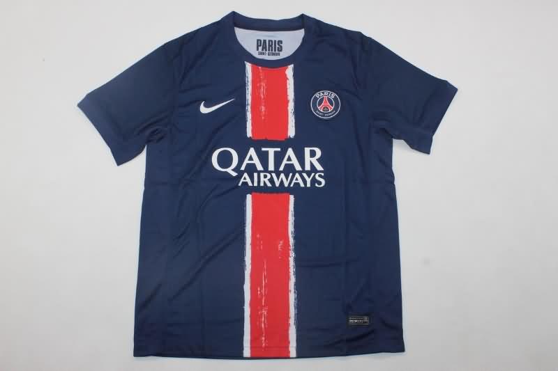 Thailand Quality(AAA) 24/25 Paris St Germain Home Soccer Jersey