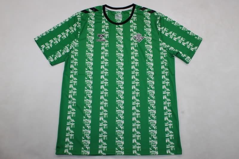 Thailand Quality(AAA) 24/25 Real Betis Training Soccer Jersey