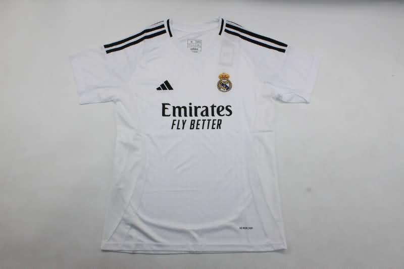 Thailand Quality(AAA) 24/25 Real Madrid Home Soccer Jersey