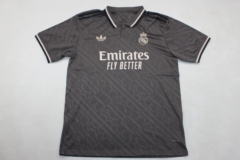 Thailand Quality(AAA) 24/25 Real Madrid Third Soccer Jersey