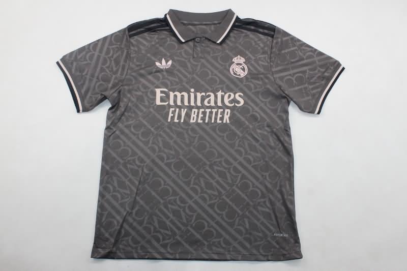 Thailand Quality(AAA) 24/25 Real Madrid Third Soccer Jersey Leaked