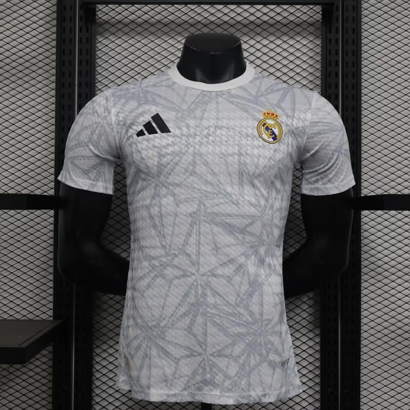 Thailand Quality(AAA) 24/25 Real Madrid Training Soccer Jersey (Player)