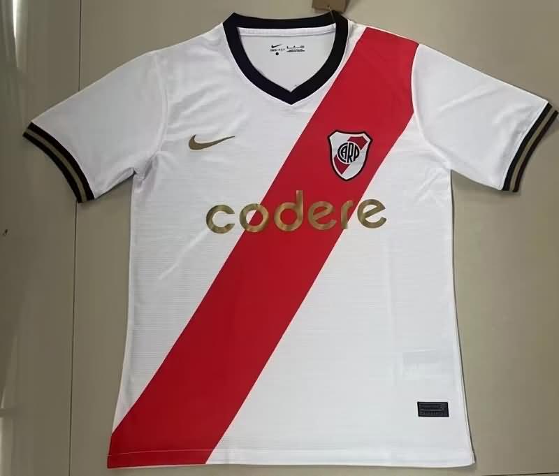 Thailand Quality(AAA) 24/25 River Plate Home Soccer Jersey