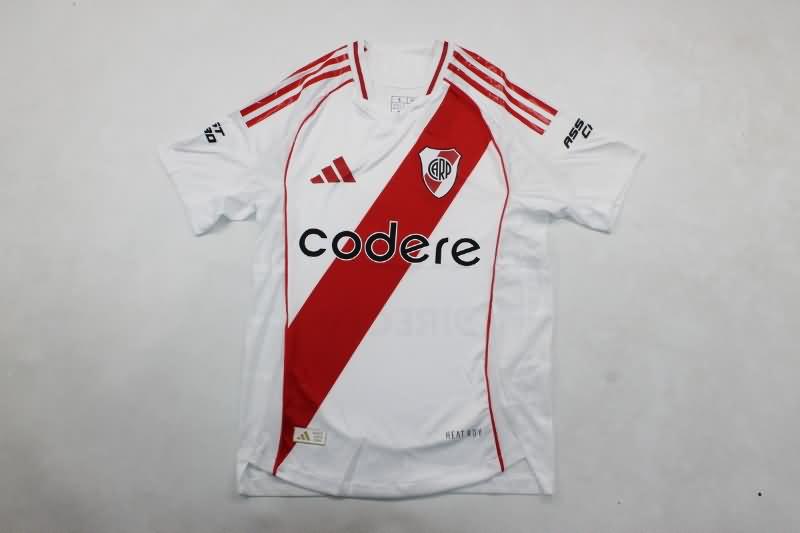 Thailand Quality(AAA) 2024 River Plate Home Soccer Jersey (Player)