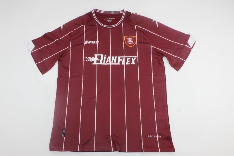 Thailand Quality(AAA) 24/25 Salernitana Home Soccer Jersey