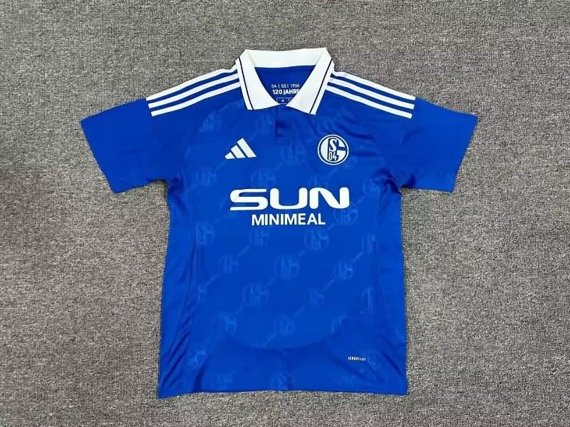 Thailand Quality(AAA) 24/25 Schalke 04 Home Soccer Jersey