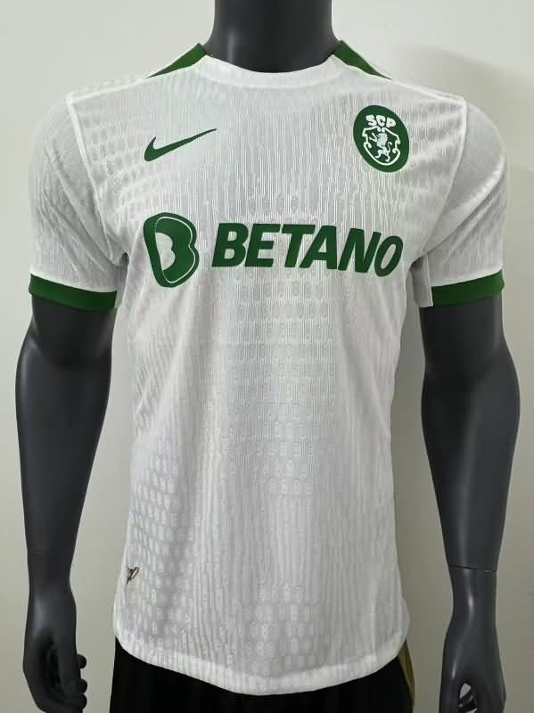 Thailand Quality(AAA) 24/25 Sporting Lisbon Away Soccer Jersey (Player)