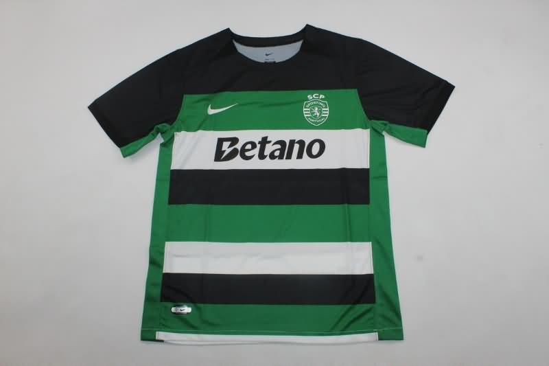 Thailand Quality(AAA) 24/25 Sporting Lisbon Home Soccer Jersey