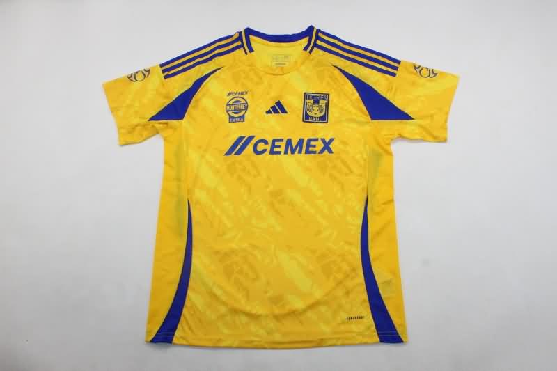 Thailand Quality(AAA) 24/25 Tigres UANL Home Soccer Jersey