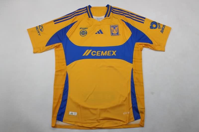 Thailand Quality(AAA) 24/25 Tigres UANL Home Soccer Jersey (Player)