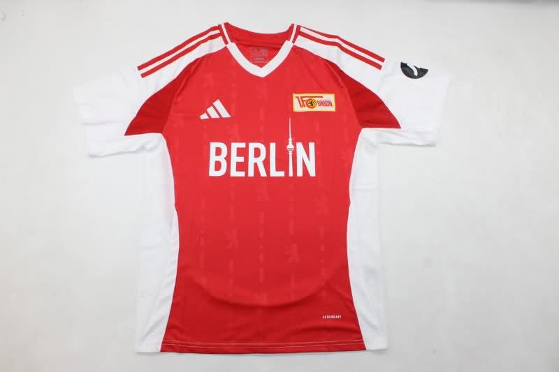 Thailand Quality(AAA) 24/25 Union Berlin Home Soccer Jersey