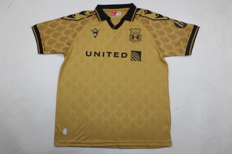 Thailand Quality(AAA) 24/25 Wrexham Away Soccer Jersey