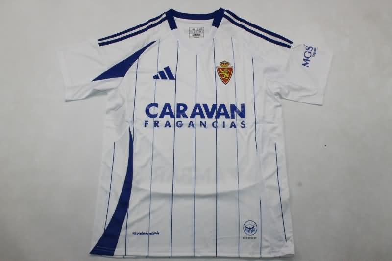 Thailand Quality(AAA) 24/25 Zaragoza Home Soccer Jersey