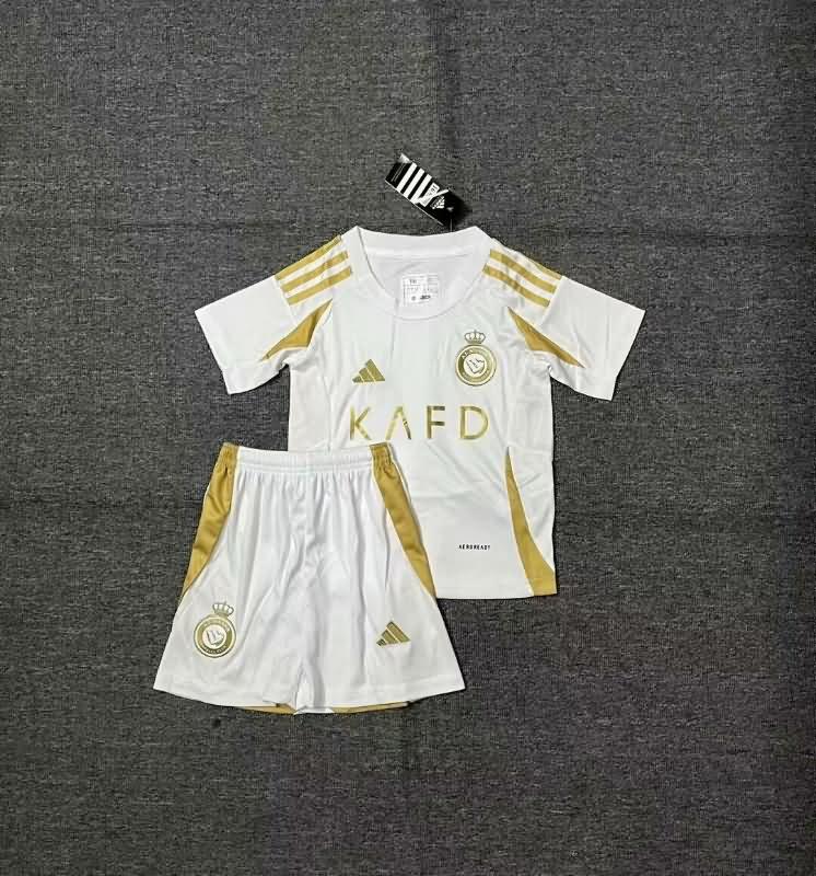 24/25 Al Nassr FC Third Kids Soccer Jersey And Shorts