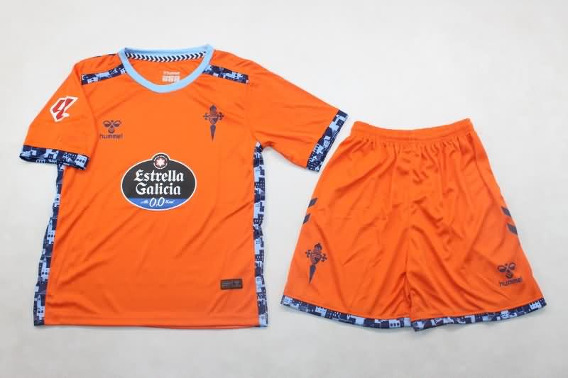 24/25 Celta Third Kids Soccer Jersey And Shorts