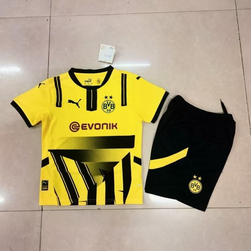 24/25 Dortmund Third Kids Soccer Jersey And Shorts