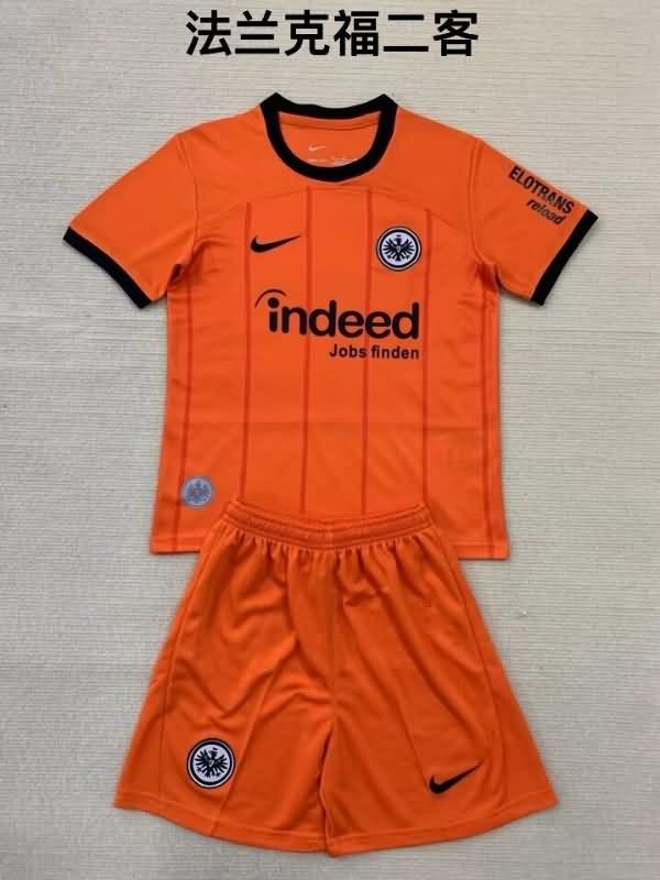 24/25 Frankfurt Third Kids Soccer Jersey And Shorts