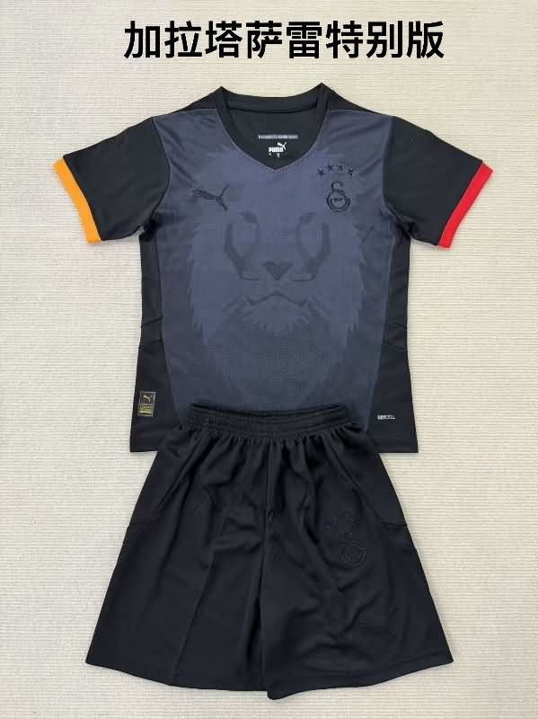 24/25 Galatasaray Fourth Kids Soccer Jersey And Shorts